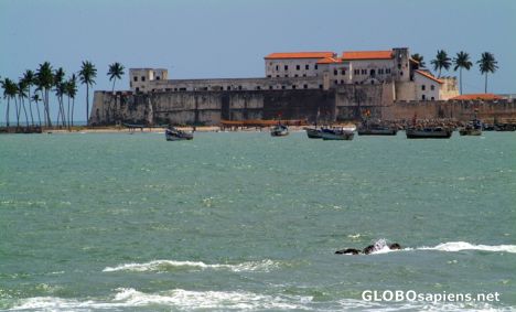Postcard Elmina Castle