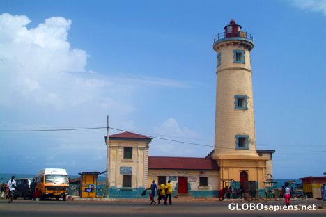 Postcard Accra Lighthouse