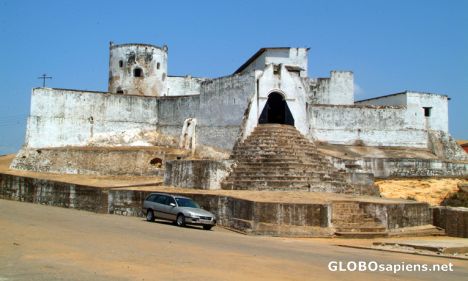 Postcard Fort Sao Sebastian, Shama