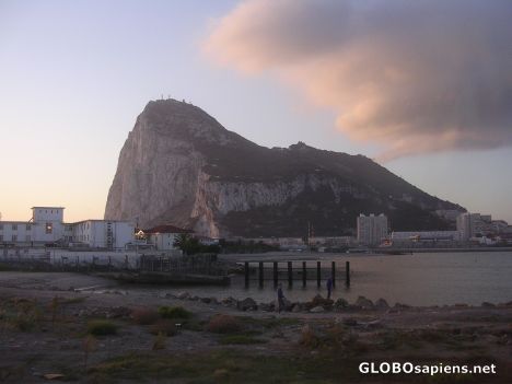 Postcard Rock of Gibraltar