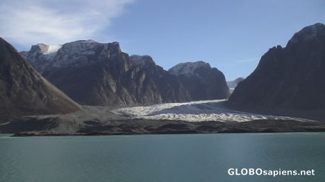 Postcard The Glacier