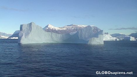 Icebergs of Karras Fiord