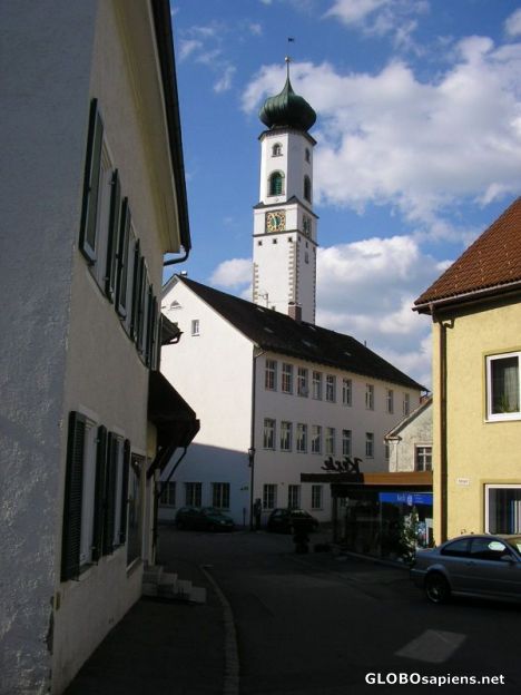 Postcard Rathausturm-Back
