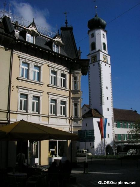 Postcard Rathausturm
