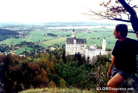 Postcard Neuschwanstein Castle