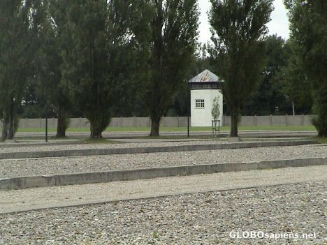 Postcard First Nazi concentration Camp