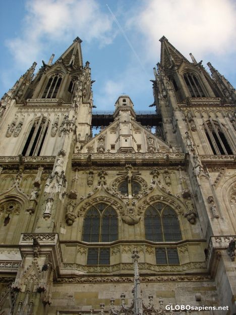 Postcard Regensburg Cathedral
