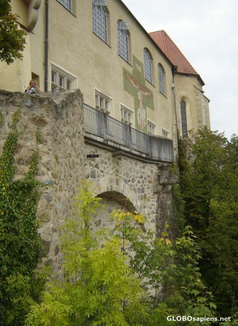 Postcard Neuburg Castle Fassade
