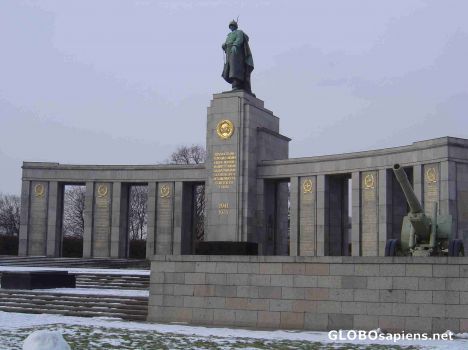 Postcard Russian War Memorial