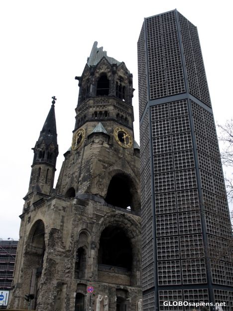 Postcard Kaiser Wilhelm Gedächtiniskirche