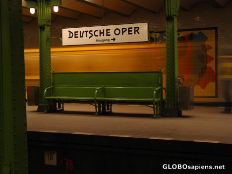 Postcard After the Opera at U-Bahn Station (series 2)