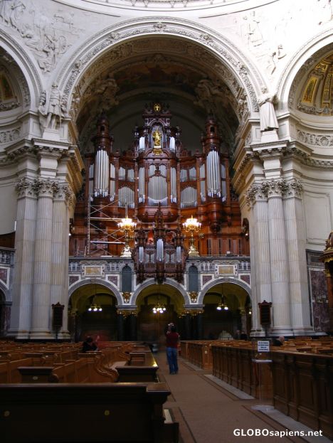Postcard Organ of Berliner Dom