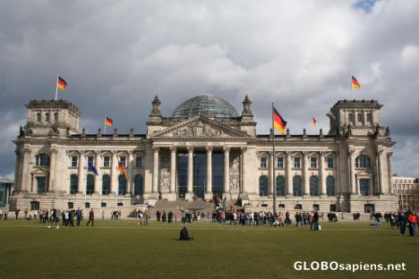 Postcard Reichstag
