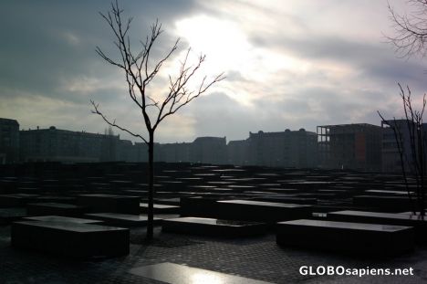 Postcard Holocaust memorial