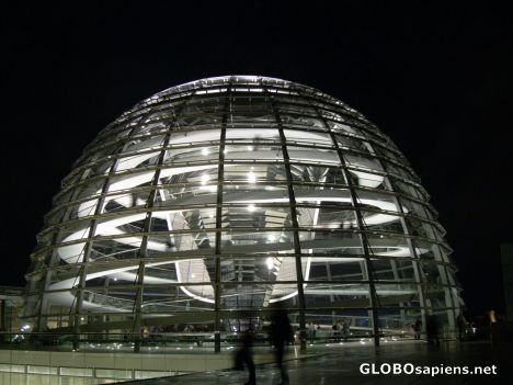 Postcard Reichstag's dome