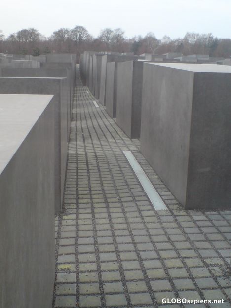 Postcard holocaust memorial