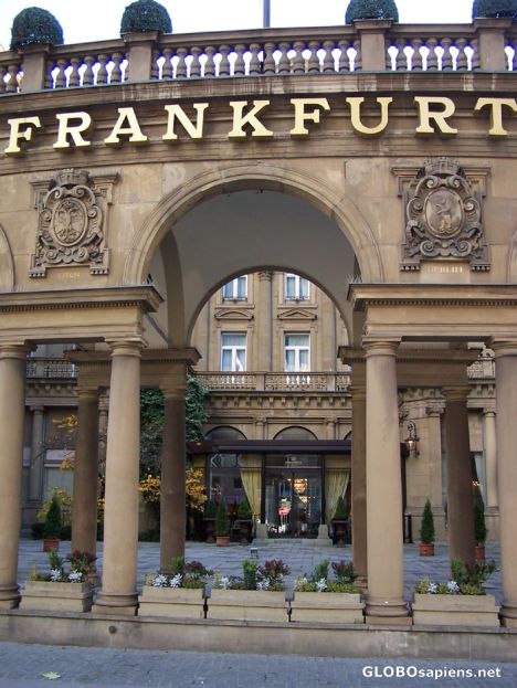 Postcard Frankfurt Hotel