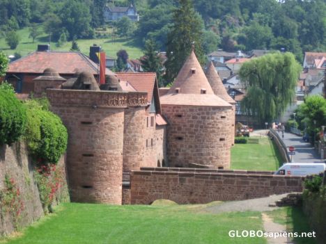 Postcard Hessengrade grasse- castle