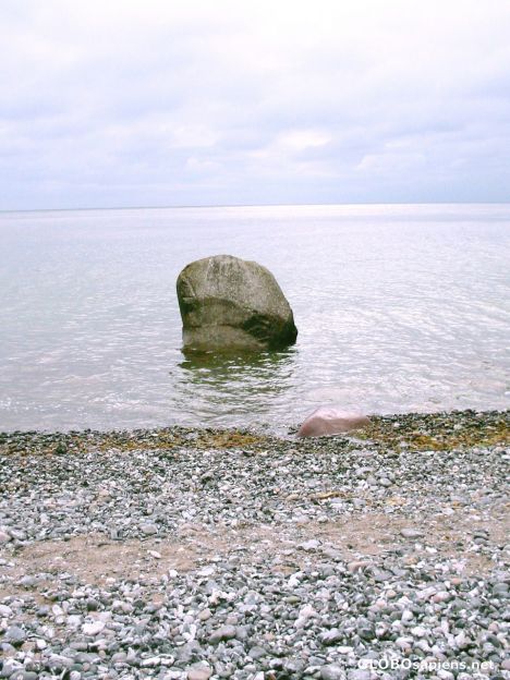 Postcard Fallen Rock from the Chalk Cliffs - Rugen Island