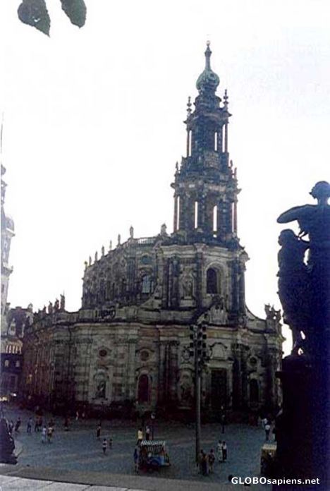 Postcard Hofkirche