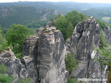 Postcard Rock climbers haven