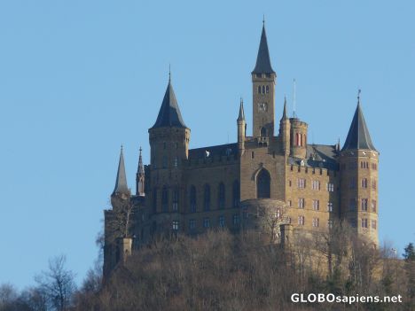 Postcard Hohenzollern castle