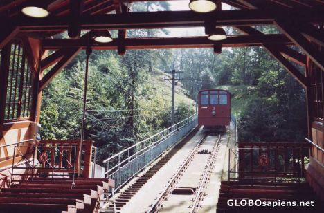 Postcard Funicular railway