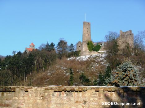 Postcard Two castles -