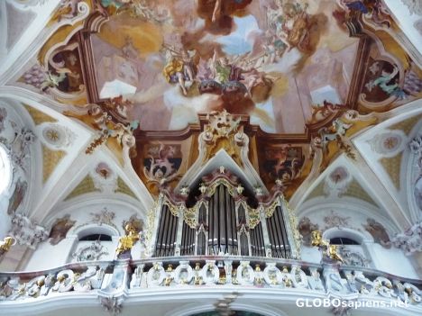 Organ in Birnau basilica -