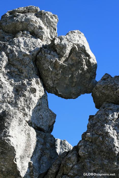 Postcard Interesting stone formations Fockenstein Mountain