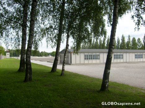 Postcard KZ-Barracks