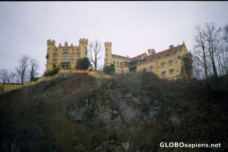 Postcard Hohenschwangau Castle