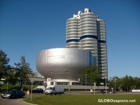 Postcard BMW Headquarters