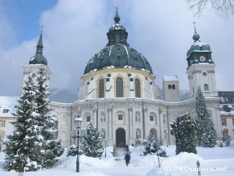 Postcard Beautiful Ettal Monastery!