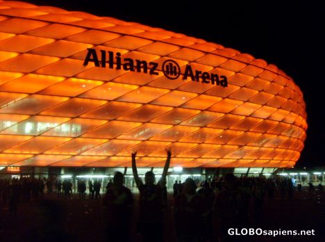 Postcard Allianz Arena