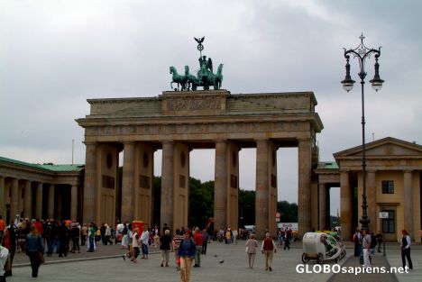 Postcard Berlin - Famous Gate