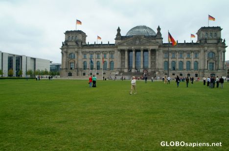 Postcard Berlin - Reichstag