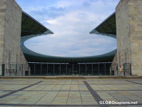 Postcard Berlin Olympic Stadium -