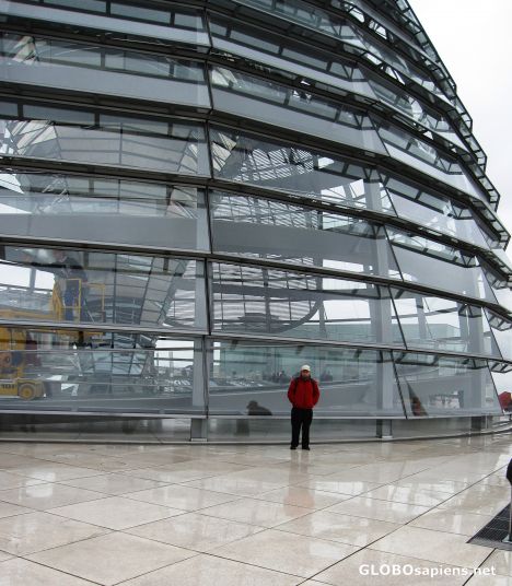 Postcard Reichstag Dome