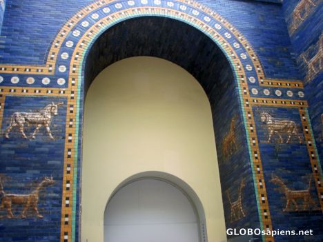 Postcard Pergamon Museum - Ishtar Gate