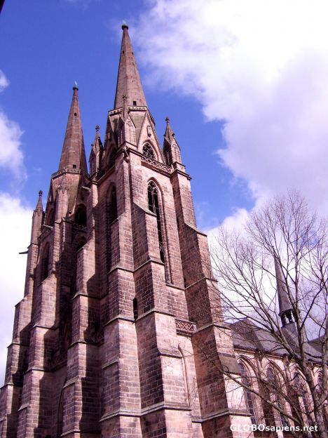 Postcard Elisabethkirche