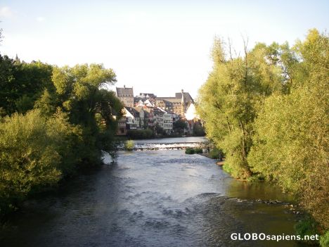 Postcard The River Lahn
