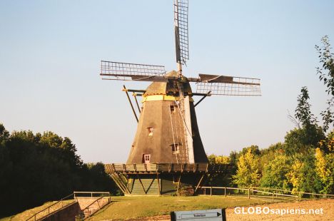 Postcard Windmill in HessenPark