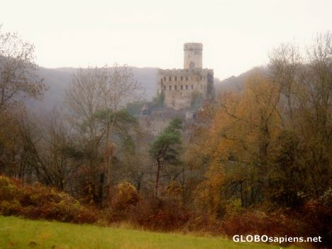 Postcard Burg Pyrmont - Fortress