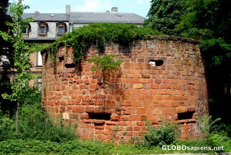 Postcard Trier - a bunker