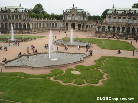Postcard Zwinger Palace