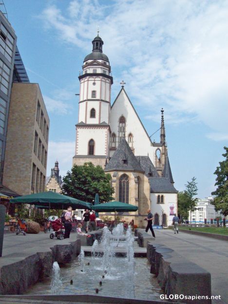 Postcard Thomaskirche