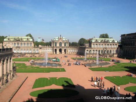 Postcard Zwinger Palace