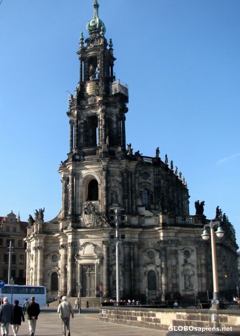 Postcard Hofkirche - Cathedral of the Holy Trinity