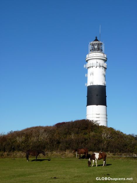 Postcard Lighthouse in Kampen